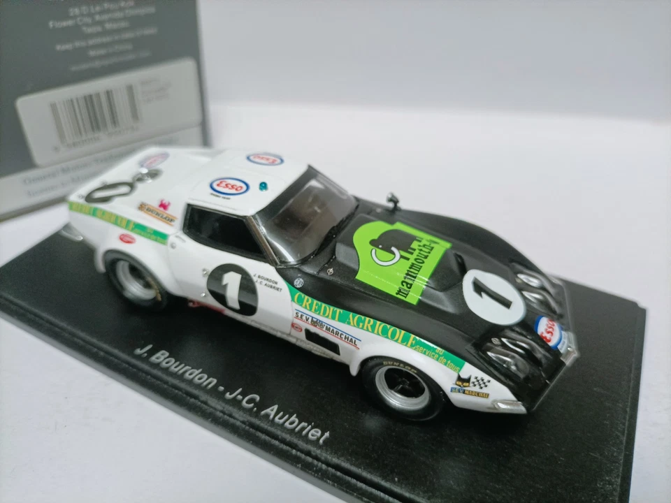 Spark 1/43 Chevrolet Corvelle # 1 LeMans 1970 Le Mans Rally Car Model  - Image 4 of 4