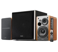 Edifier R1280Ts 2.0 Stereo Monitors Speakers with T5 Powered Subwoofer Bundle