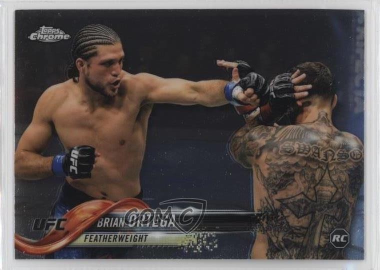 2018 Topps Chrome UFC Brian Ortega #79 l0o