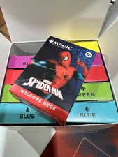MTG Spiderman Welcome Deck Set of 5 Promo Mag...