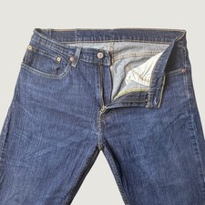 Levi's 559 Jeans Men 34x32 34x30 Relaxed Straight Dark Wash Blue Stretch Denim