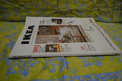 IKEA 1992 Catalog Vintage Furniture Design Sweden Home Decor Book