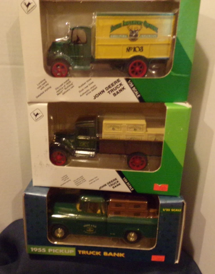 (3) JOHN DEERE BY ERTL 1991, 1993  SEE INFO BELOW   NEW - Image 2 of 4