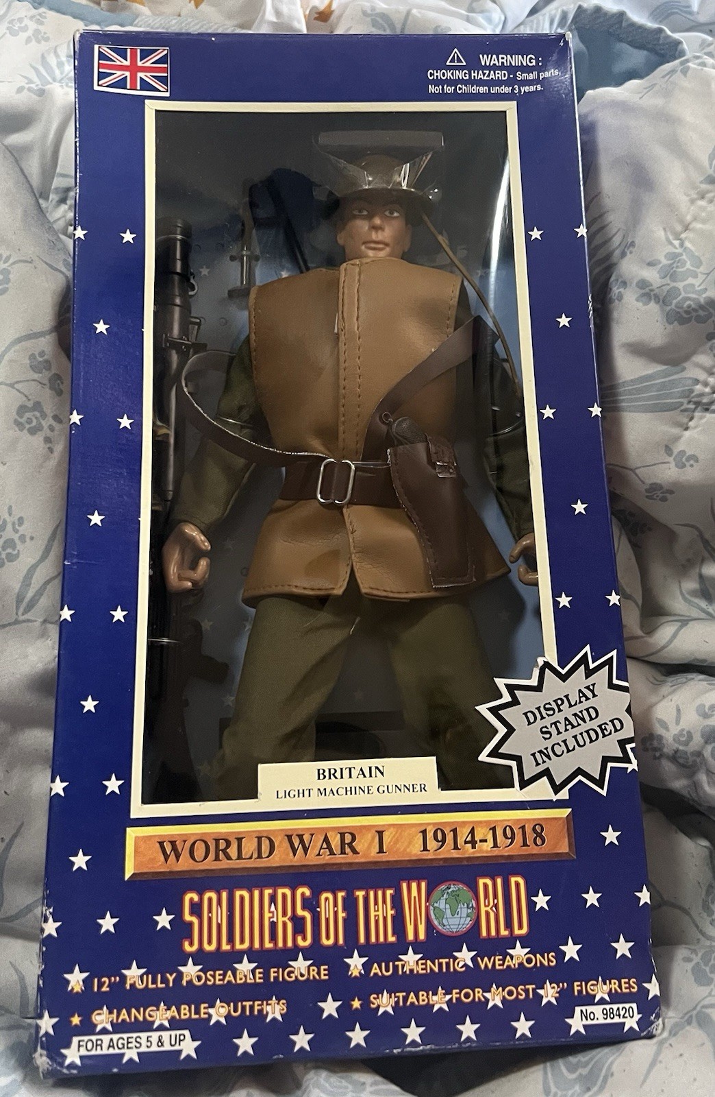Vintage WW1 British Soldier Collectible Figure