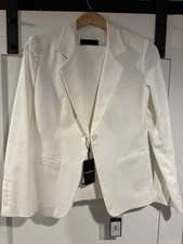 NWT White Two Piece Women s Armani Suit Size 8