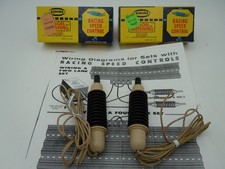 AURORA TJET 2 TAN  BLACK PUSH BUTTON SPEED CONTROLS W/2 BOXES  TESTED, CLEAN