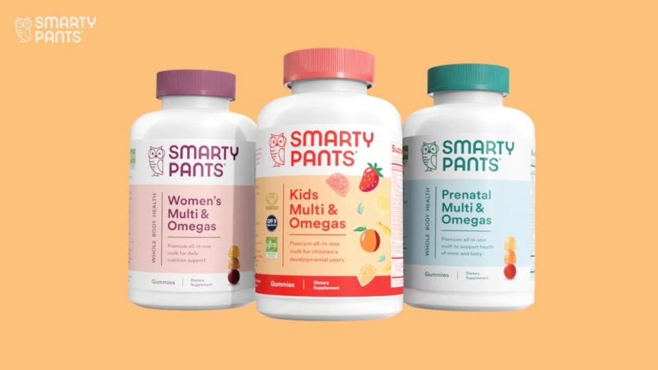 Gominolas multivitamínicas SmartyPants Kids Formula y Omega 3s, 90 unidades Foto 2 de 4