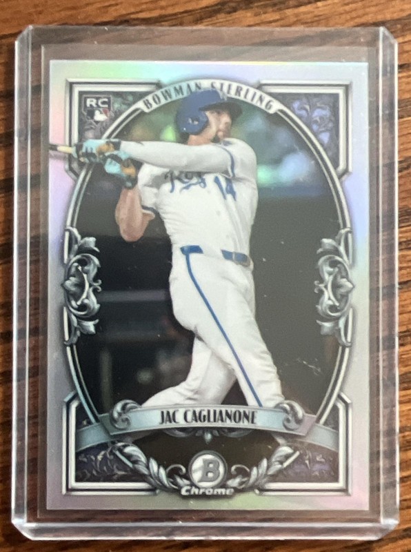 2026 Bowman Jac Caglianone #BST-14 Sterling Chrome RC Royals