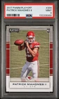 2017 PANINI PLAYOFF #204 PATRICK MAHOMES II ROOKIE RC PSA 9
