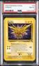 1999 POKEMON FOSSIL #30 ZAPDOS PSA 8
