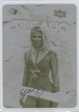 2024 Upper Deck Allure AEW Quartz Printing Plate Yellow 1/1 Julia Hart a3i