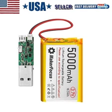 3.7V 1s Lipo Battery 5000mAh Rechargeable Battery Lithium Polymer Battery PH2.0