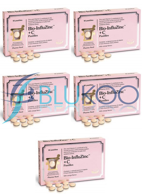 Pharma Nord Bio-InfluZink + C - 90 Pastillen (5er Pack)