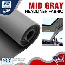 Headliner Upholstery Fabric 1/8" Foam Backed Boat Auto Replacement Material 60"