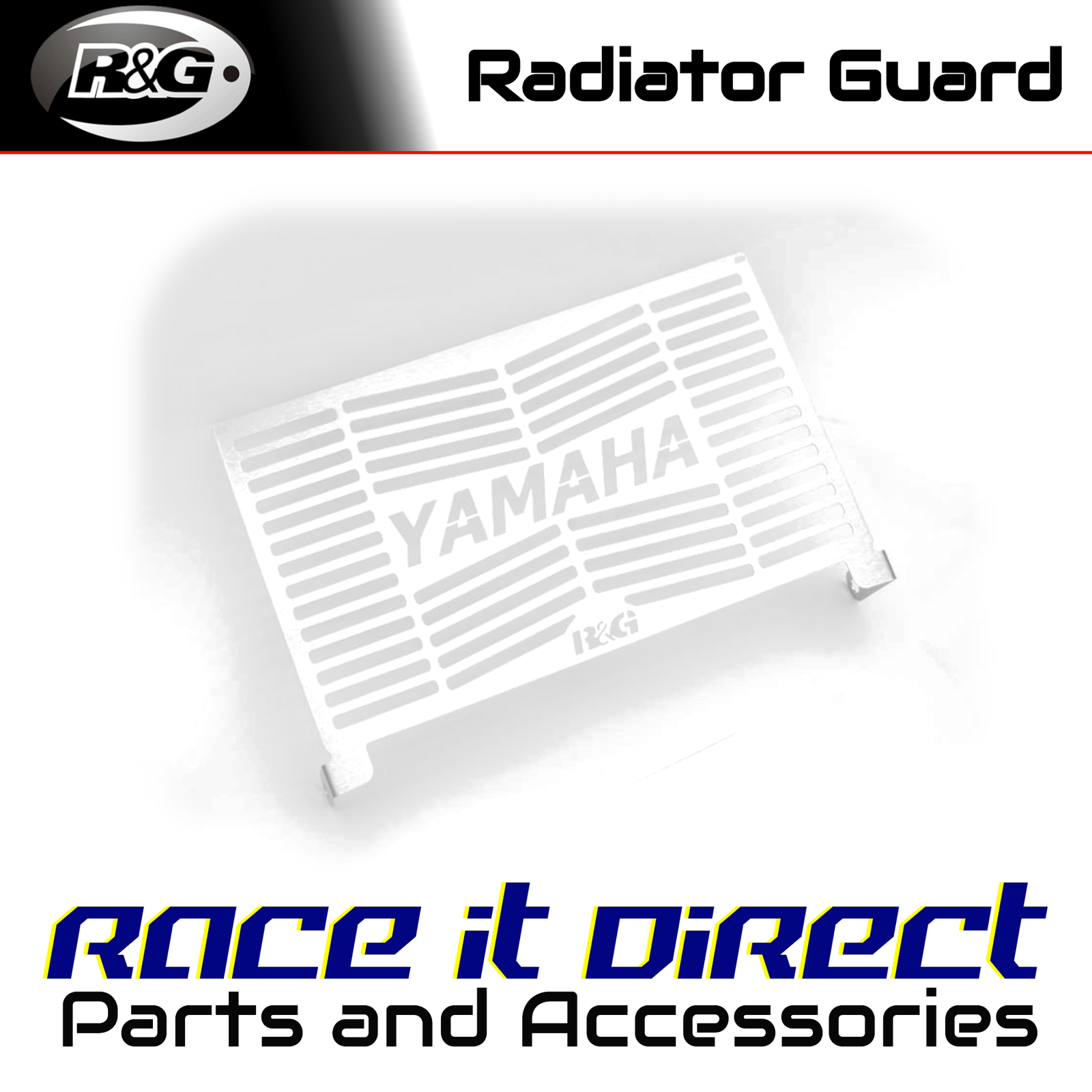Branded Radiator Guard for Yamaha YZF-R25 2014-2020 R&G