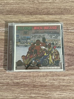 Bill Cosby - When I Was A Kid - New Sealed CD - Fat Albert - cracks on case 2005