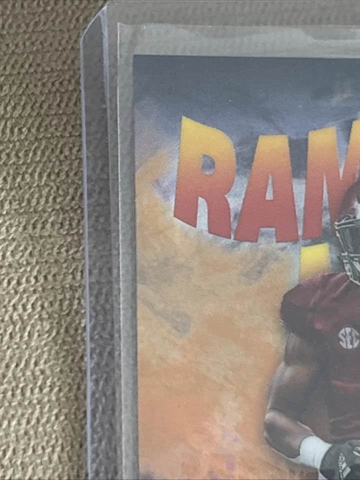 Ramblin Man Bowman University Tops Jahmyr Gibbs 17/25 Autographed - Image 3 of 4