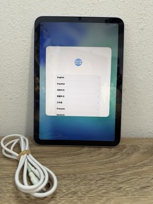 Apple iPad Mini 7th Generation A17 Pro (2024) Wi-Fi Only Purple 128GB Pre owned