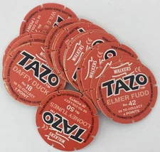 90s Walkers Tazos/Pogs Individual Good Condition Retro Nostalgia Looney Tunes