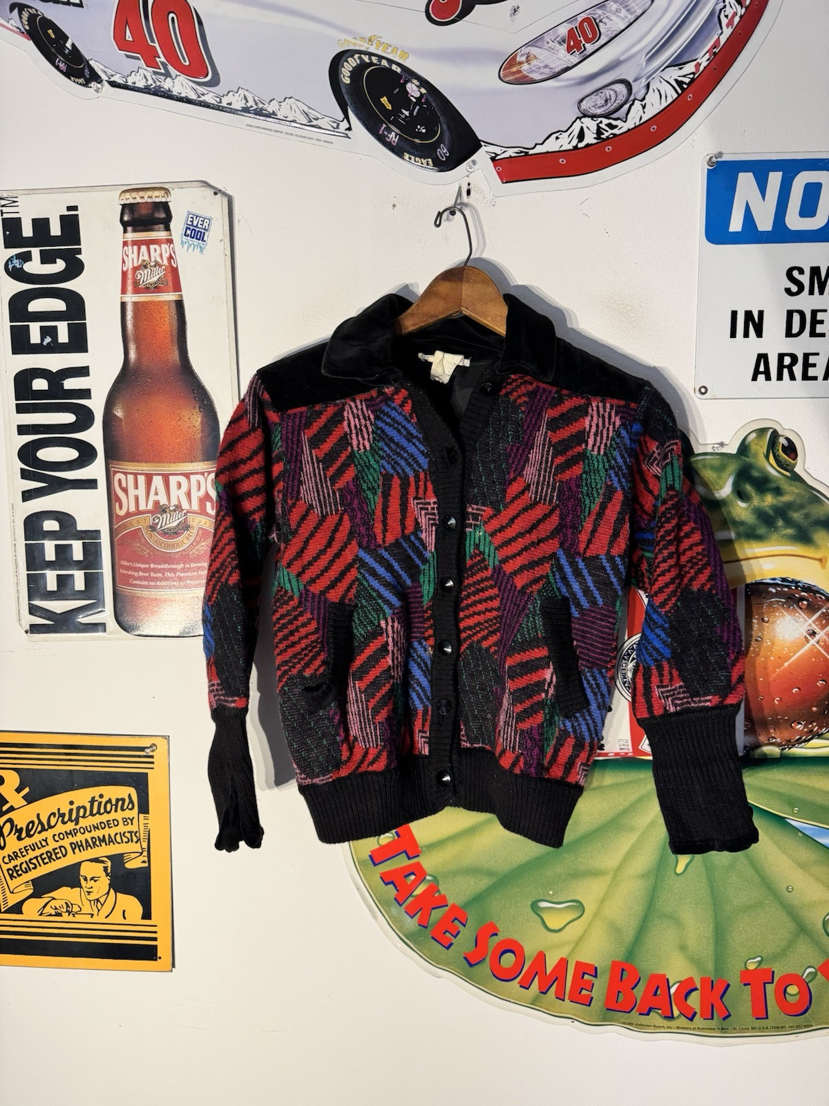 Giacca maglione Saint Laurent vintage anni 70