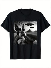 Dog Print T Shirt Tees for Men Casual Short Sleeve T-Shirt for Summer Graphic❀