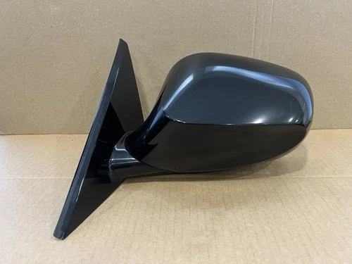 2010-2013 BMW E82 E88 128i 135i Left Driver Side Mirror Power Fold BLACK OEM