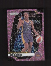 2024 Panini Prizm WNBA #97 Aari McDonald Pink Velocity Prizms #/79