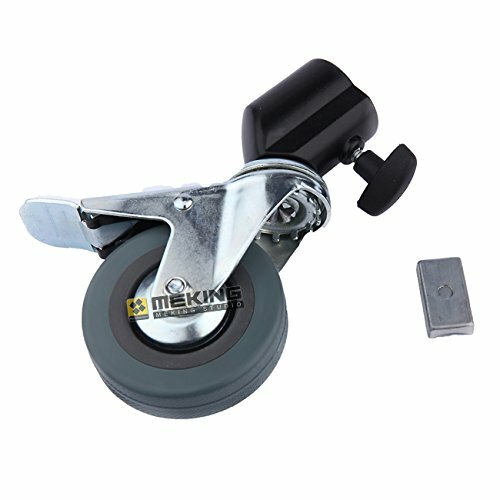 3pcs Heavy Duty Caster Wheels for Light Stand Universal Photography Studio Boom - Picture 1 of 5