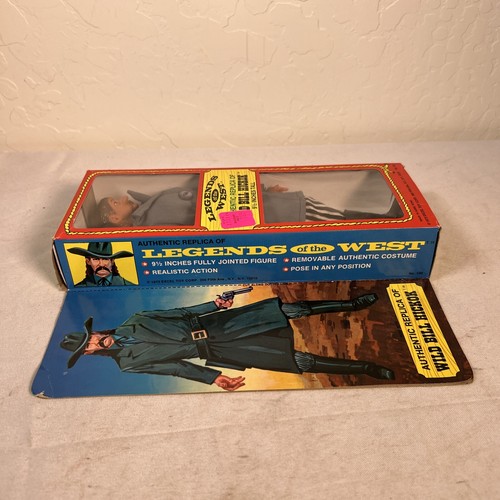 VTG 1973 Excel Legends of the West Wild Bill Hickok Figure 9.5" NIB NEW NOS - Picture 3 of 6