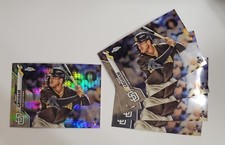 TRENT GRISHAM 2020 Topps Chrome (1) Prism Refractor + (4) Base#101 Rookie RC