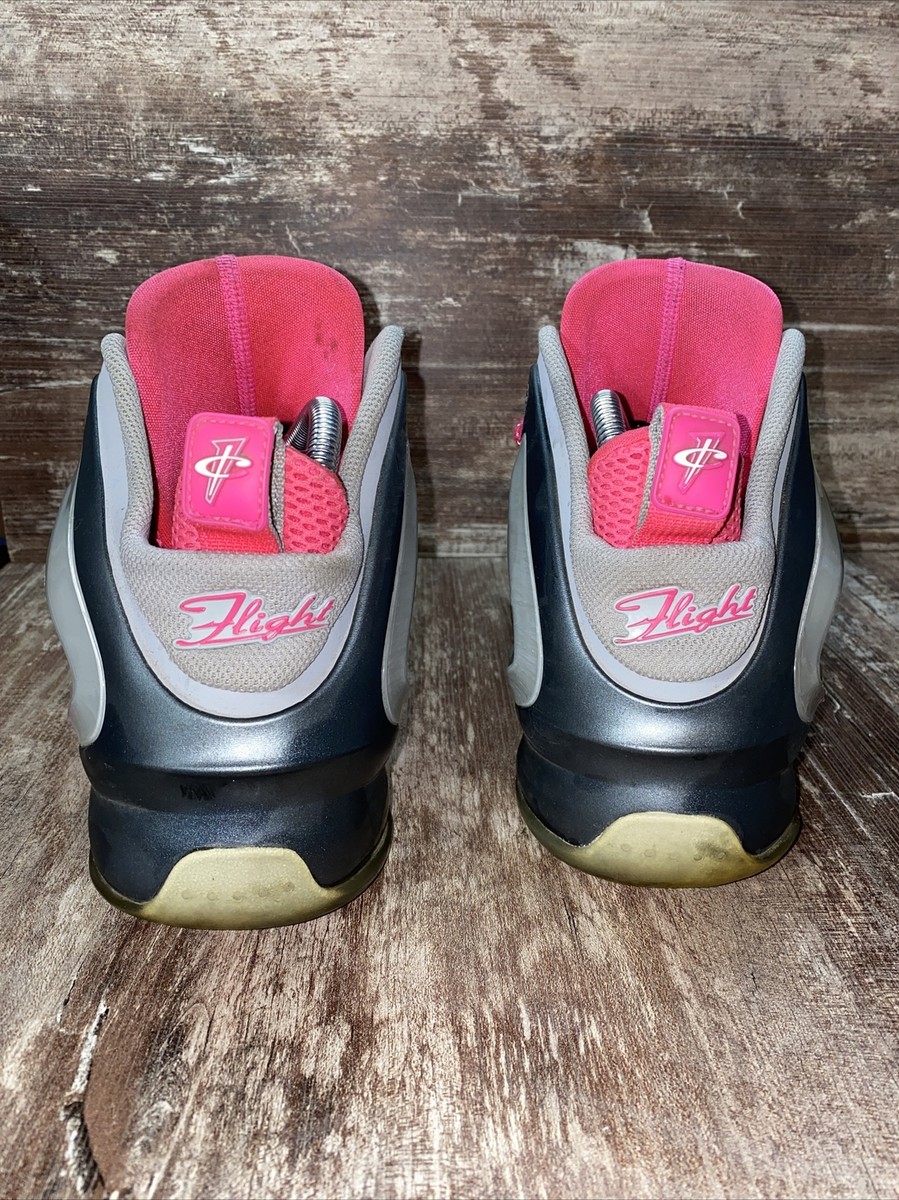 Nike Lil Penny Posite Athletic Shoes Hyper Pink/Wolf Grey 630999