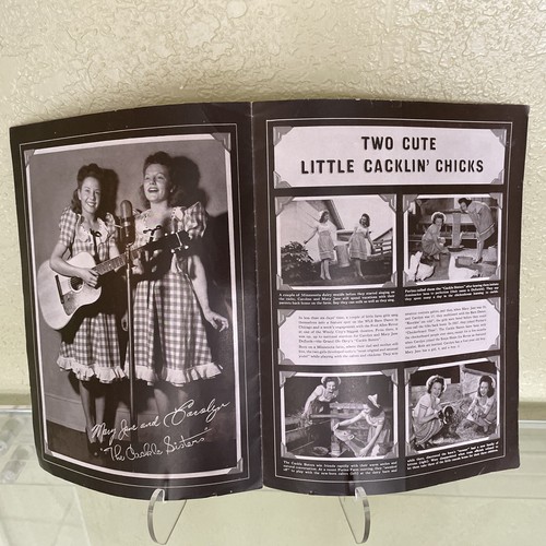 Purina's Grand Ole Opry Checkerboard Fun Fest Souvenir Album 1945 Seneca Vintage - Picture 6 of 9