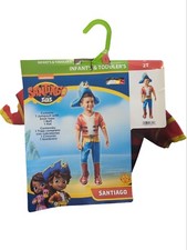 Santiago of the Seas 2T Toddlers Halloween Costume Dress Up Pretend Play NEW