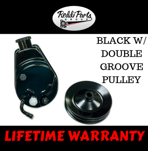 Power Steering Pump Kit GM Truck Replacement Part Power Steering Pump Pulley - Double Groove 5/8in Keyway For Chevy SBC BBC 350 454 Engine Chevy SBC Pulley Sbc Water Pump - Foto 5