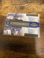 2006 Playoff Contenders Draft Class Gold Mario Williams Wali Lundy RC /1000