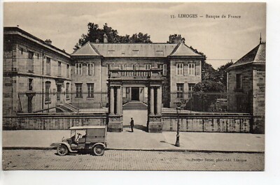 Thème LA BANQUE - la BANQUE DE FRANCE -  CPA 87 - LIMOGES