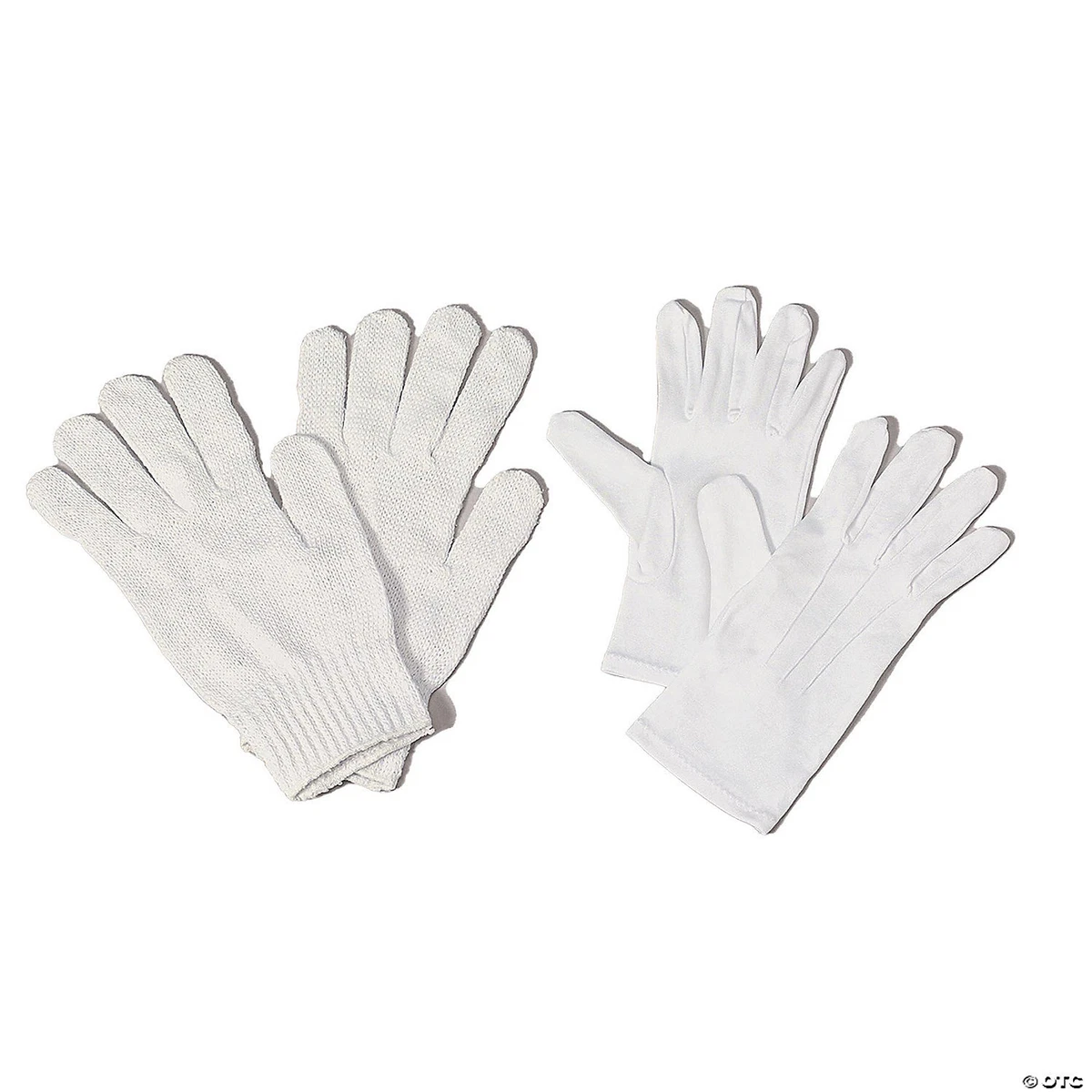 Jonami Guantes Blancos De Algodón Para Papá Noel – Disfraz De Adulto Para Navidad, Carnaval Y Fiestas Temáticas