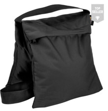 Impact Filled Saddle Sandbag 25 lb, Black 