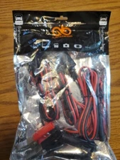 Car Cigarette lighter adaptors male & female ends, plus Battery Clamp to SA plug