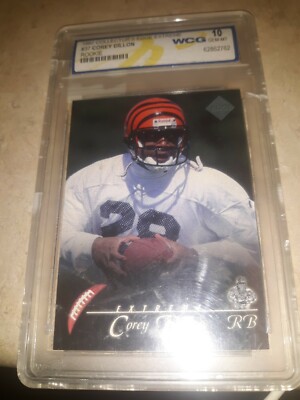 1997 Collector's Edge Extreme #37 Corey Dillion ROOKIE WCG Gem Mt 10 #62856770