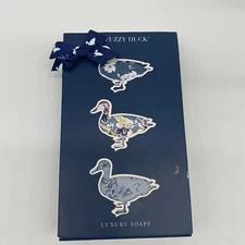 BAYLIS AND HARDING The Fuzzy Duck Cotswold Floral 3 Soap Set Luxury soaps NEW