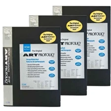 3 Pack Itoya 8x10 Art Profolio Storage Display Album, 24 Pages IA-12-7