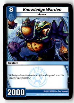 Kaijudo TCG - Knowledge Warden - 3RIS - Duel Masters - Wizards