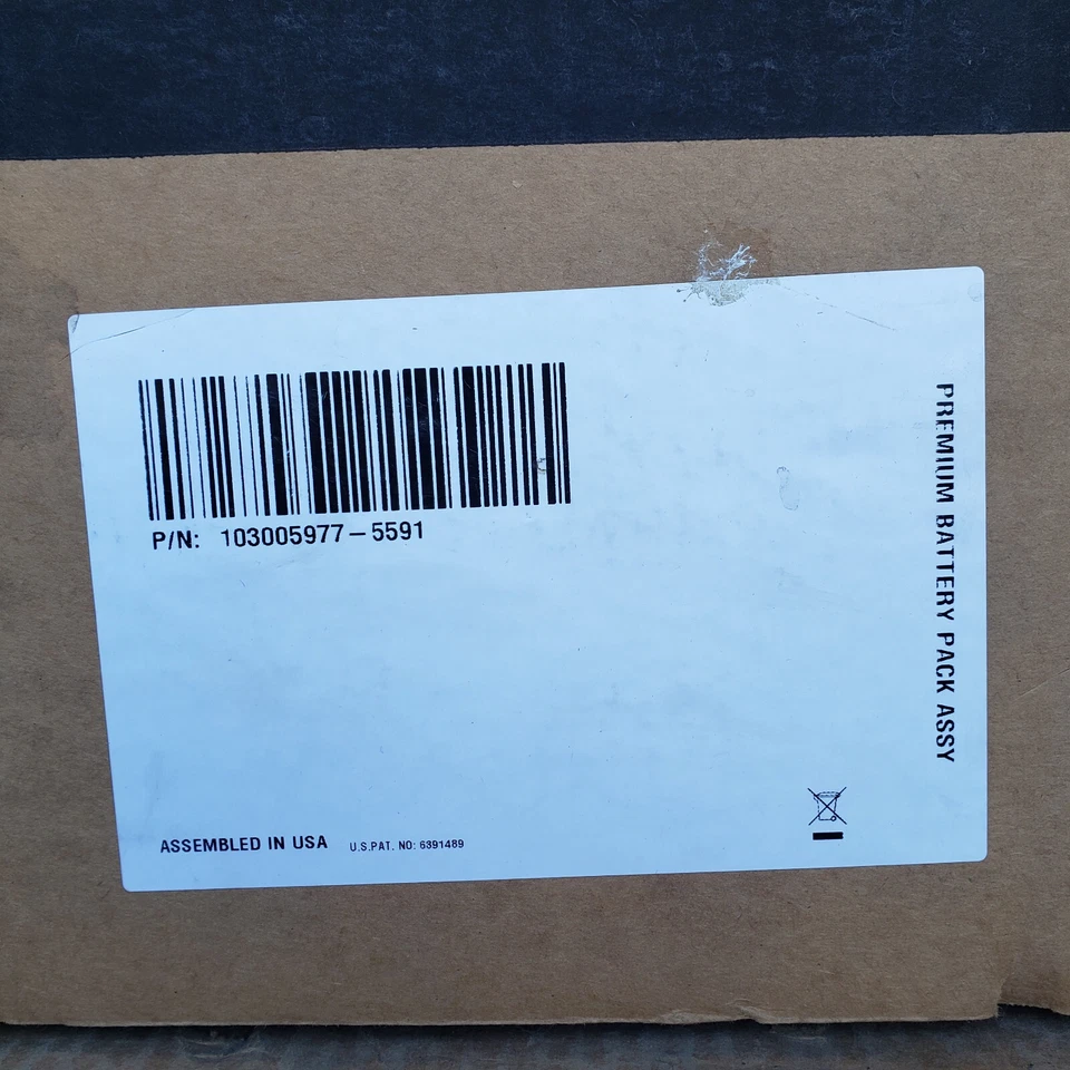 EATON 103005977-5591 BladeUPS Battery Pack Assy Tray 120VDC 10x12V 5AH Batteries - Image 3 of 3