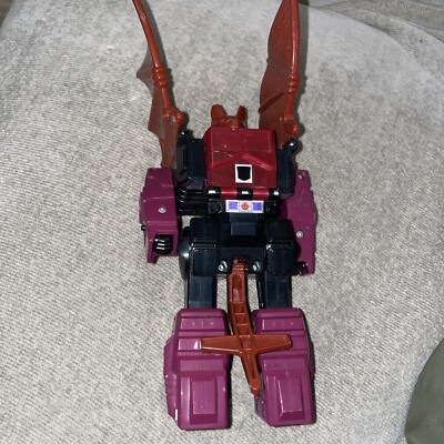 Vintage G1 Transformers Mindwipe Bat Figure 1980s Hasbro Decepticon Headmaster