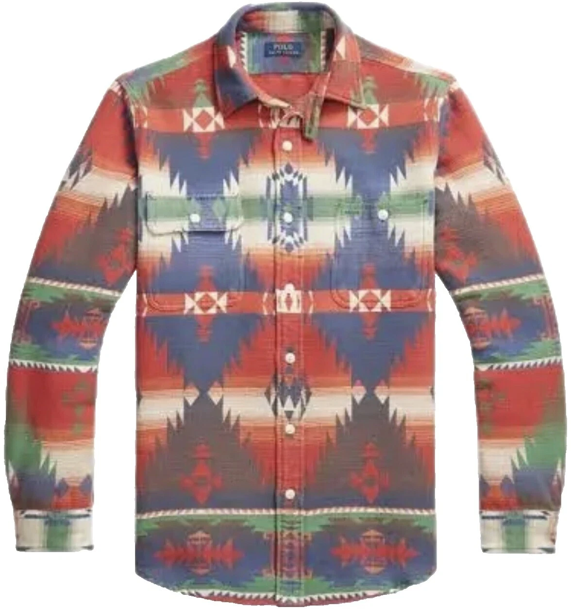 Geométrica Azteca Polo Ralph Lauren Informal Con Botones camisas para hombres