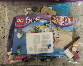 LEGO FRIENDS -HEARTLAKE SURF SHOP 41315- COMPLETE ALMOST LIKE NEW - RETIRED 2020