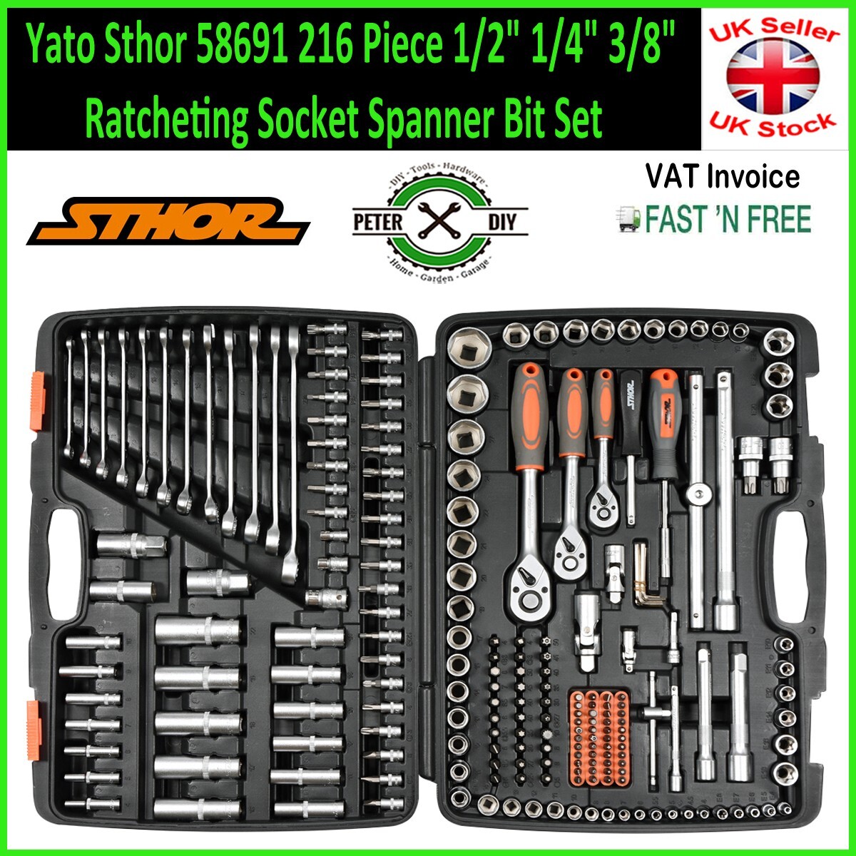 Yato Sthor 58691 216 Piece 1/2