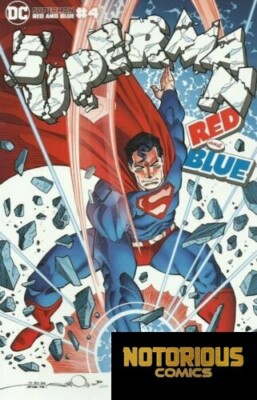 Superman Red and Blue #4 Variant B DC Comics 1st Print EXCELSIOR BIN