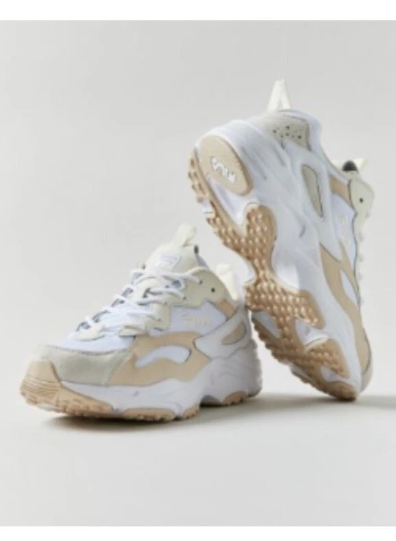 FILA Ray Tracer Chunky Sneaker Taupe Multi Beige taupe white
